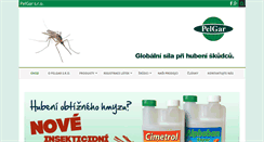 Desktop Screenshot of pelgar.cz
